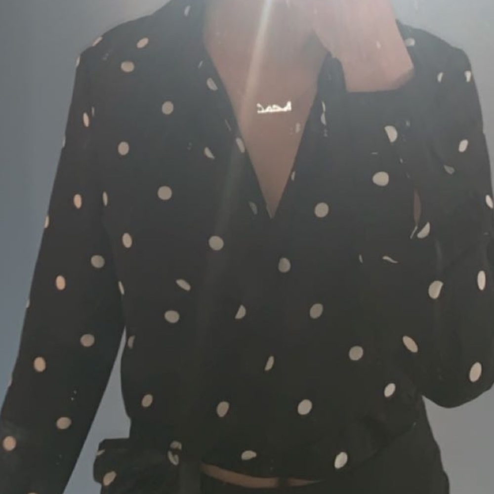 Black and white top